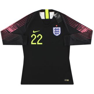 2018-20 England Nike Player Issue Goalkeeper Shirt #22 *w/tags* L - England / w/tags / Large