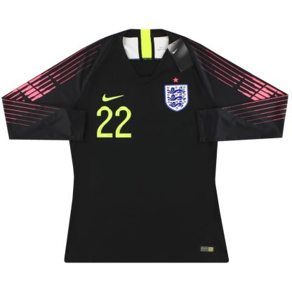 2018-20 England Nike Player Issue Goalkeeper Shirt #22 *w/tags* L - England / w/tags / Large
