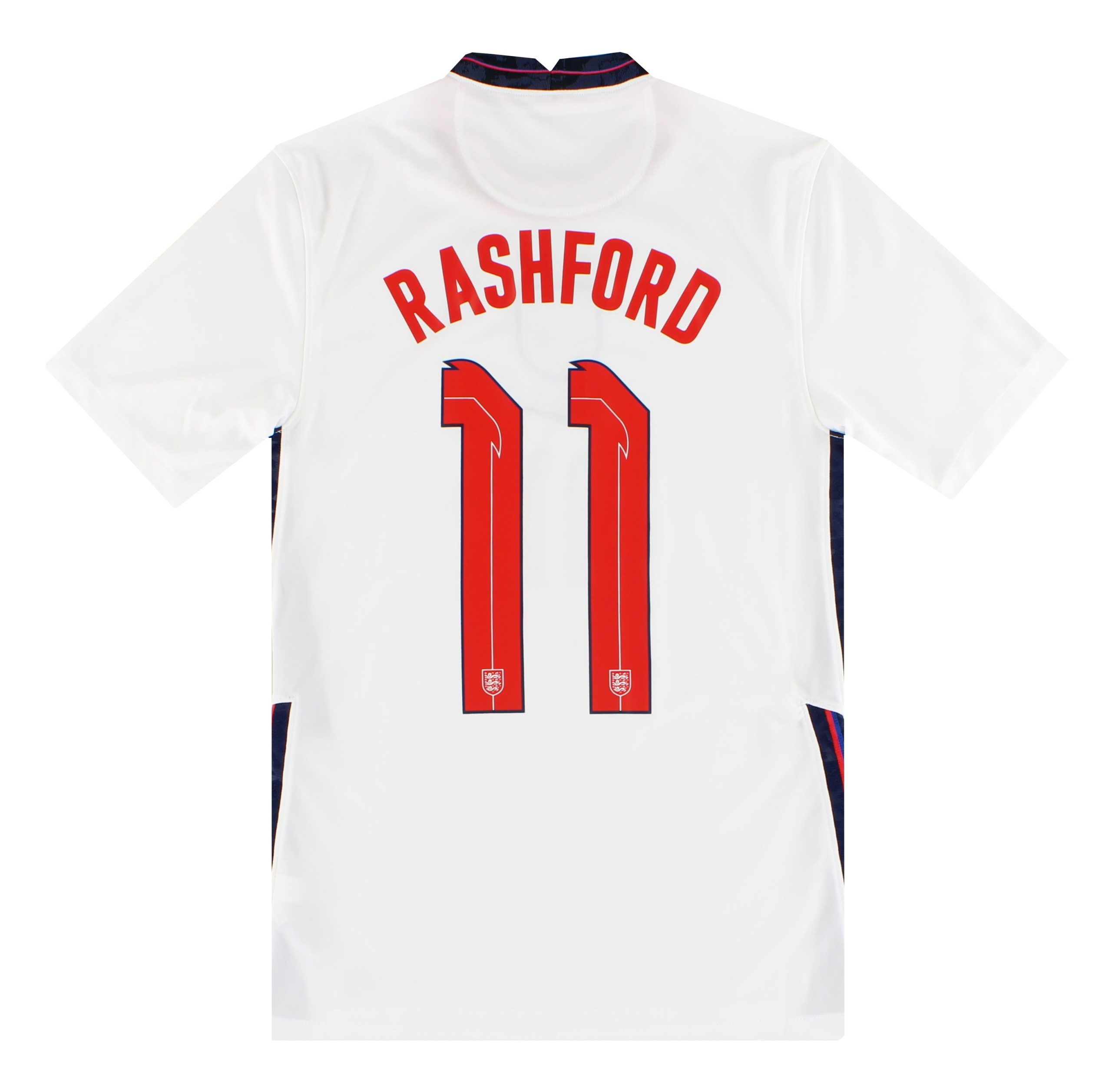 2020-21 England Nike Home Shirt Rashford #11 XS - England / Excellent / XS