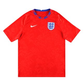 2020-21 England Nike Pre Match Shirt L - England / Excellent / Large