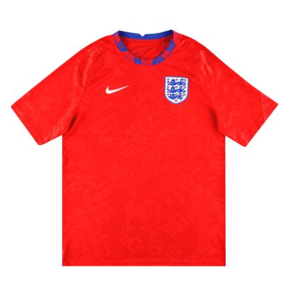 2020-21 England Nike Pre Match Shirt L - England / Excellent / Large