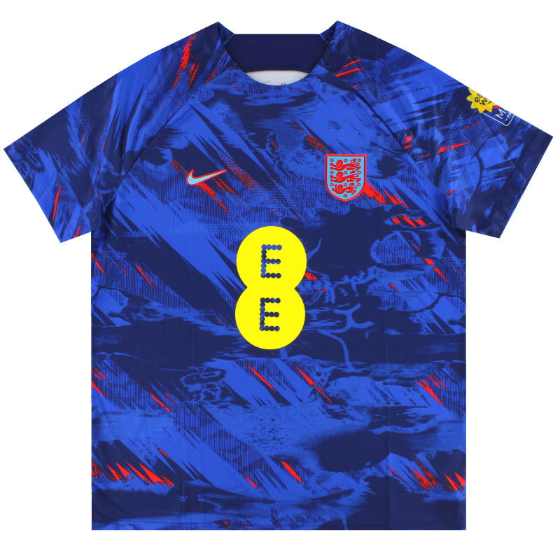 2022-23 England Nike Player Issue Pre-Match Shirt *As New* - England / As New / Medium