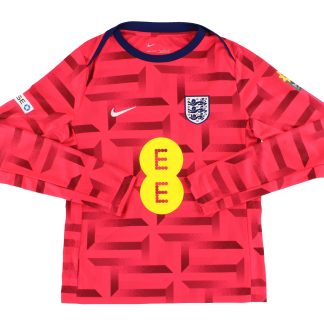2023-24 England Nike Player Issue Pre-Match Shirt L/S - England / Excellent / Medium