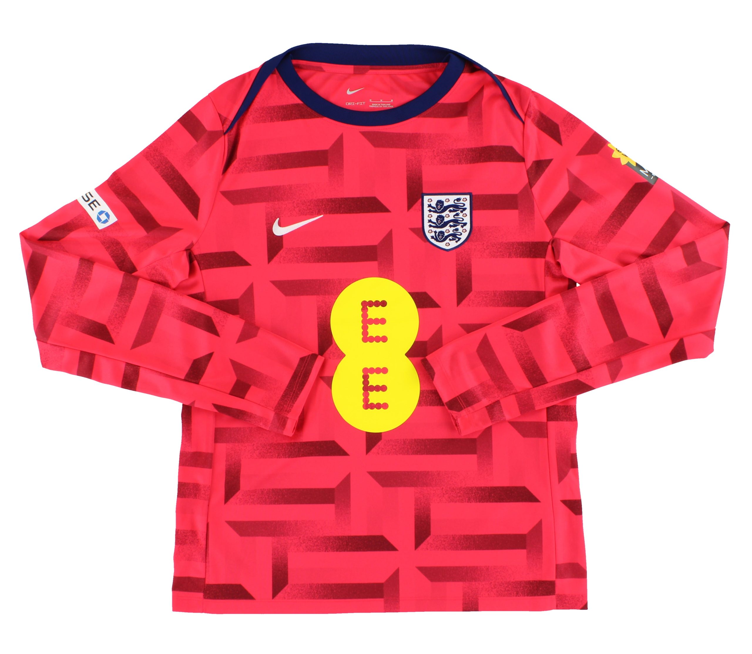 2023-24 England Nike Player Issue Pre-Match Shirt L/S - England / Excellent / Medium