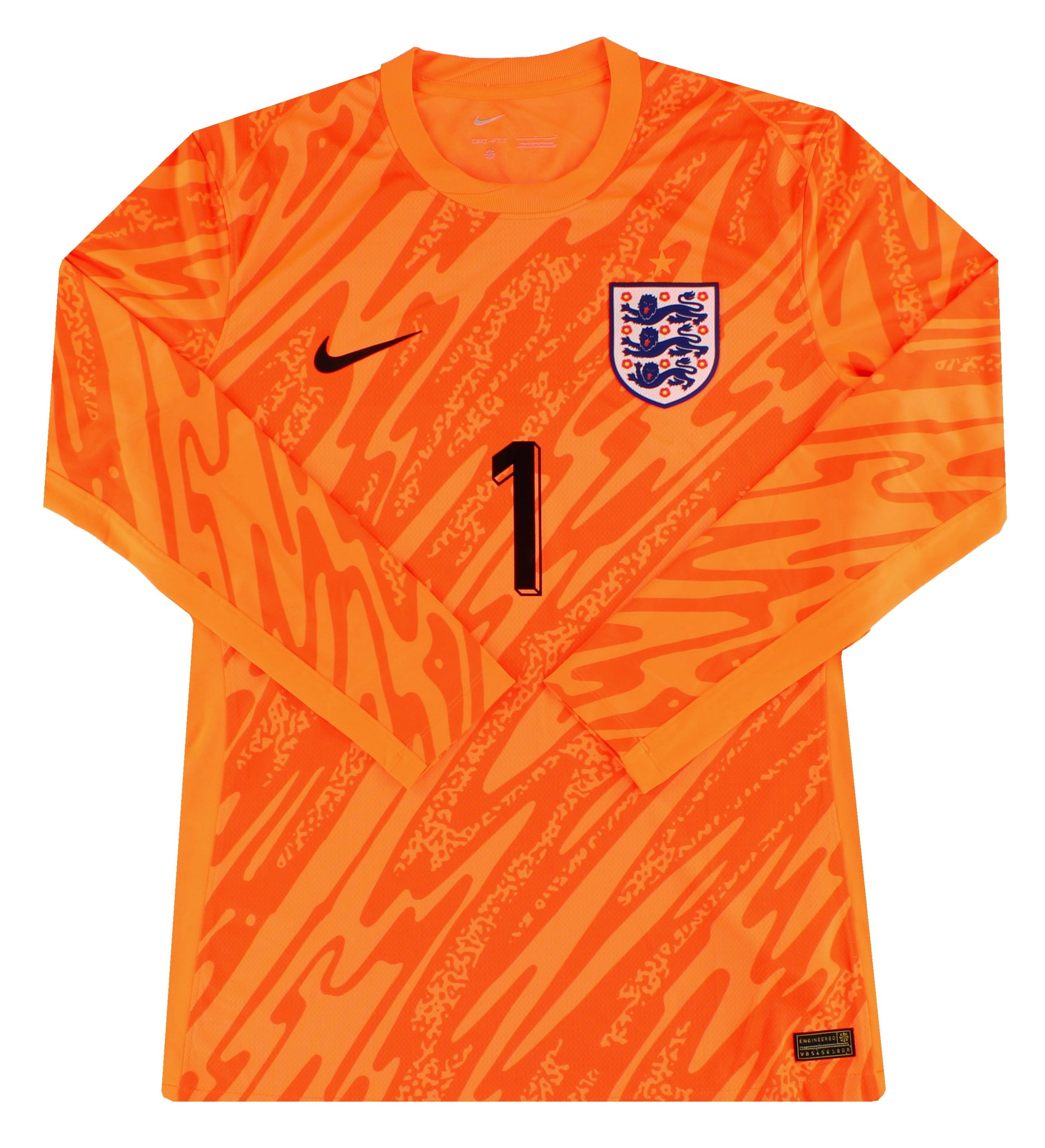 2024-25 England Nike Player Issue Goalkeeper Shirt - England / Large / 22