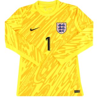 2024-25 England Nike Player Issue Goalkeeper Shirt - England / Large / 22