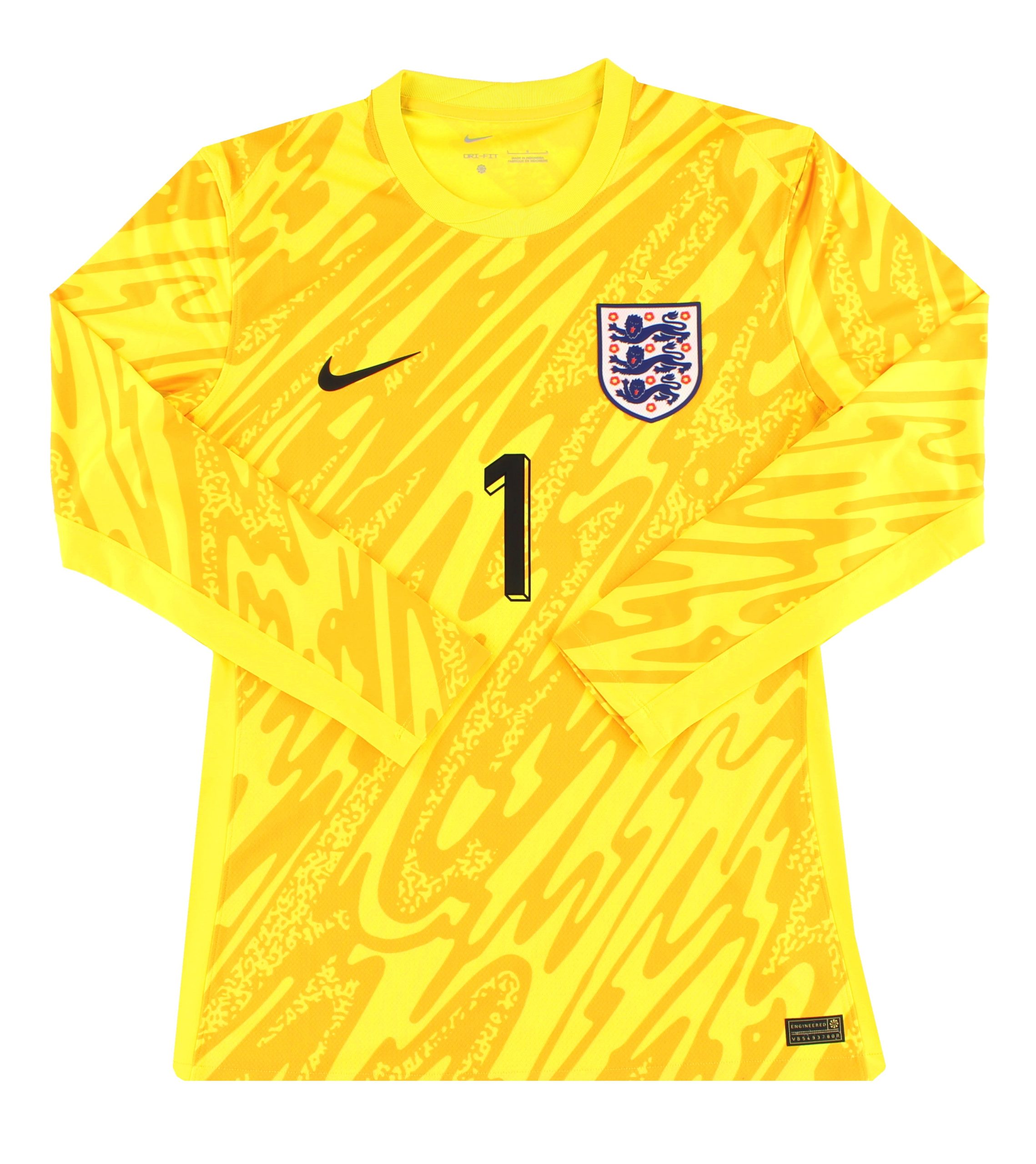 2024-25 England Nike Player Issue Goalkeeper Shirt - England / Large / 22