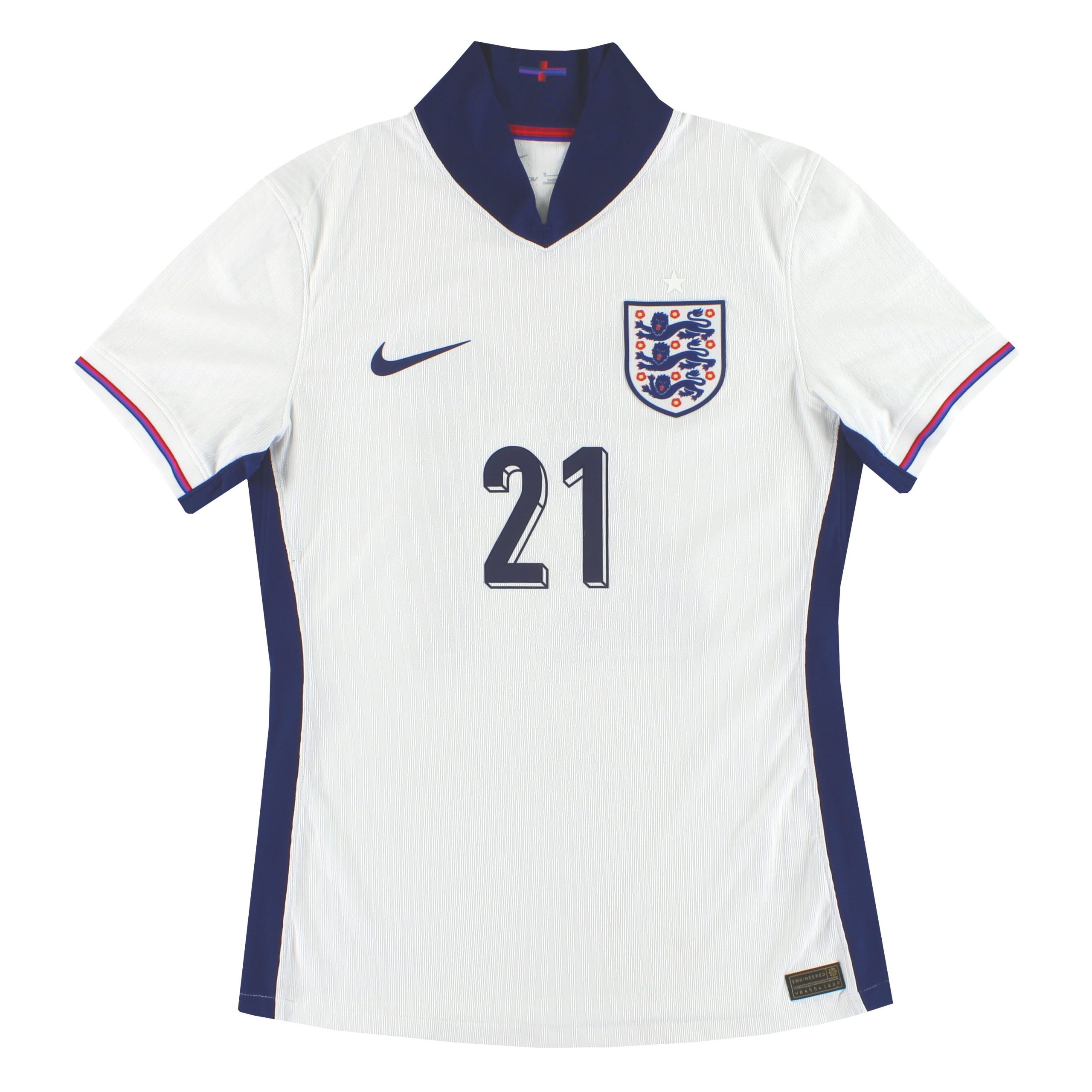 2024-25 England Nike Player Issue Home Shirt - England / Large / 20