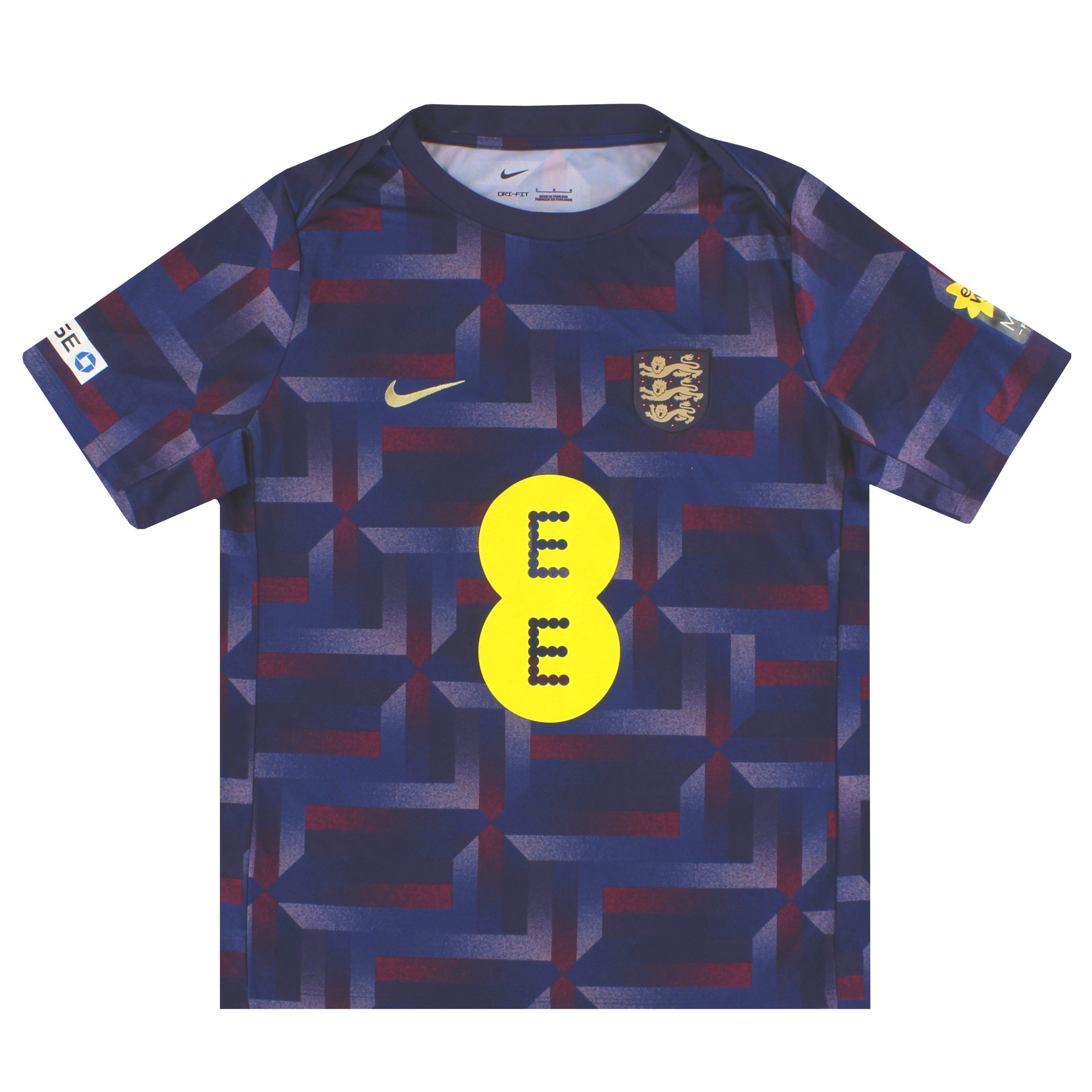 2024-25 England Nike Player Issue Pre-Match Shirt - England / Excellent / Small