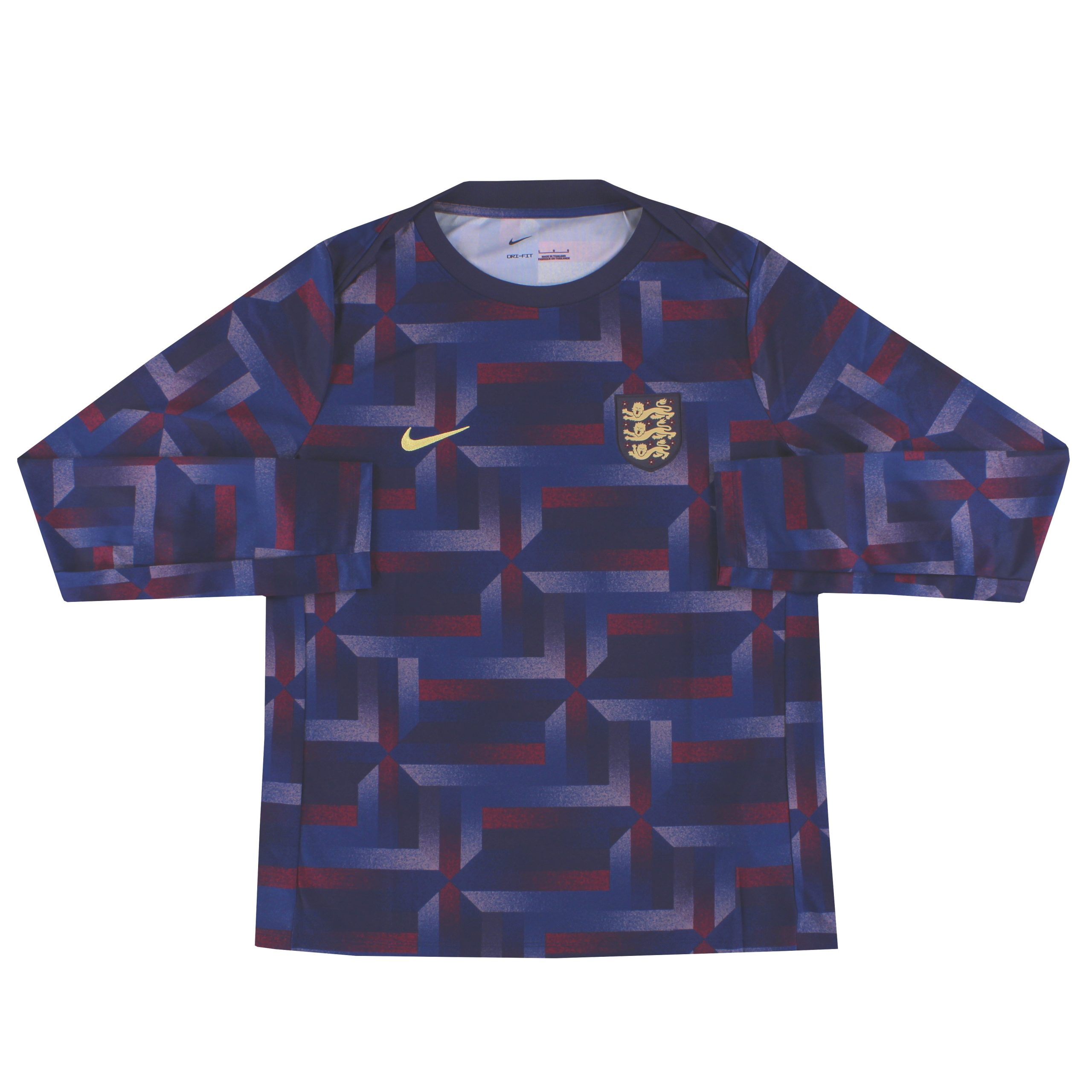 2024-25 England Nike Player Issue Pre-Match Shirt L/S - England / Excellent / Medium