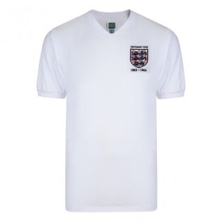 England 1963 Centenary Retro Football Shirt