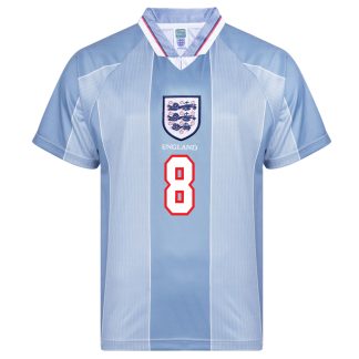 England 1996 Away No.8 Euro Championship Shirt