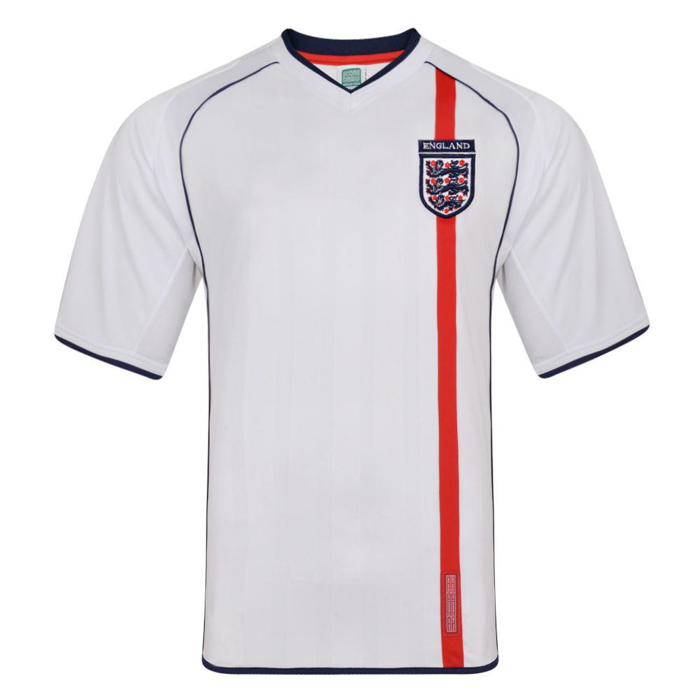 England 2002 Retro Football shirt - Retro England Shirts
