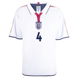 England 2004 No 4 Gerrard Retro Football Shirt